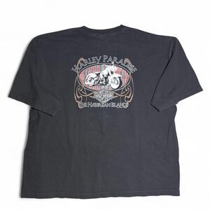 Harley Davidson black the Hawaiian Islands tee Size XXXL Harley Paradise T-shirt